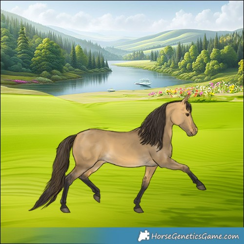 Horse Color:Buckskin Dun 