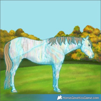 Horse Color:Thunderstruck Smoky Black Ice Pearl 
