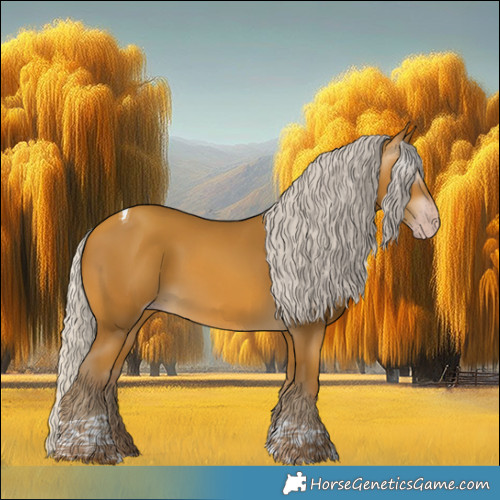 Horse Color:Gray Silver Sable Cream Champagne Tobiano Rabicano 