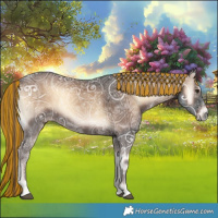 Horse Color:Painted White Spotted Liver Red Onyx Ice 