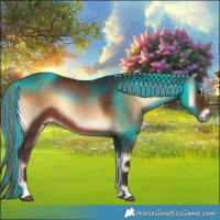 Horse Color:Painted Liver Red Onyx 