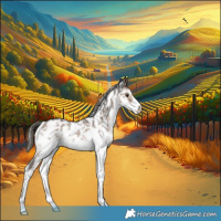 Horse Color:Liver Red Dun Mushroom Sabino