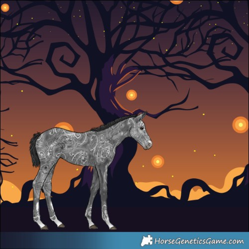 Horse Color:Black Ice 