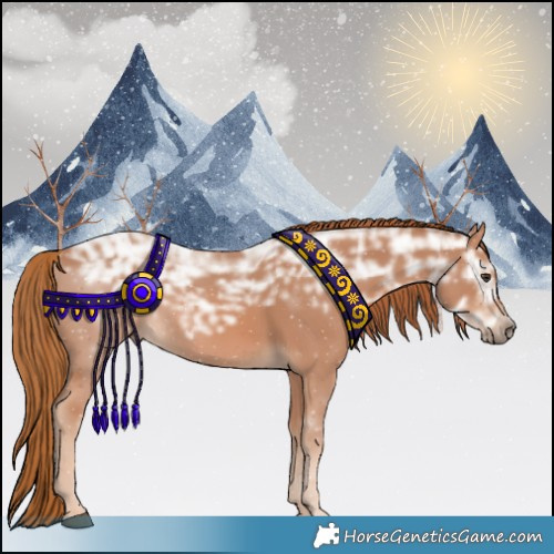 Horse Color:Chestnut Ice 