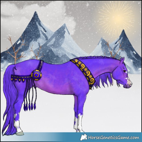 Horse Color:Watercolor Brown 