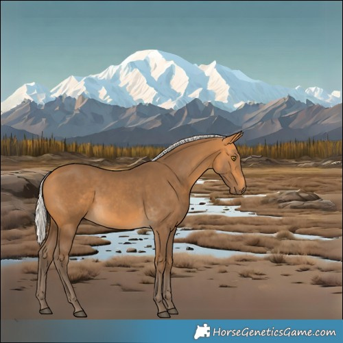 Horse Color:Silver Buckskin 