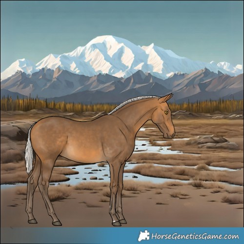 Horse Color:Silver Buckskin 