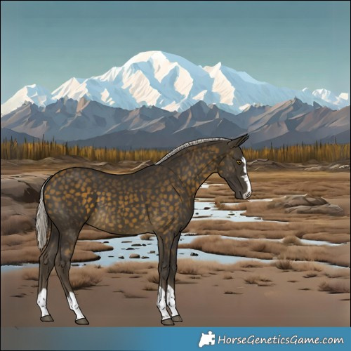 Horse Color:Silver Buckskin 