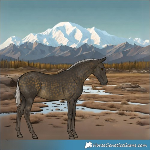 Horse Color:Silver Buckskin 