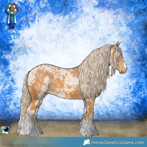 Horse Color:Palomino Ice 