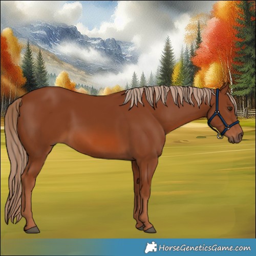Horse Color:Chestnut 