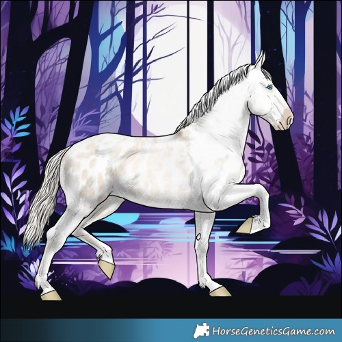 Horse Color:Chocolate Palomino Roan Pearl Dun Tobiano Appaloosa 