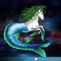 Horse Color:Watercolor Bay Ice Roan Splash