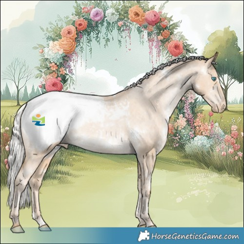Horse Color:White Spotted Silver Brown Snowdrop Pearl Appaloosa Rabicano 