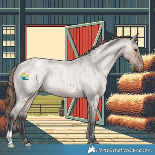 Horse Color:Brown Roan Dun Mushroom Appaloosa 