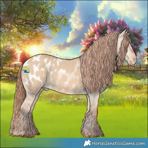 Horse Color:Red Dun Appaloosa 
