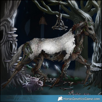 Horse Color:Gray Void White Spotted Midnight Buckskin 
