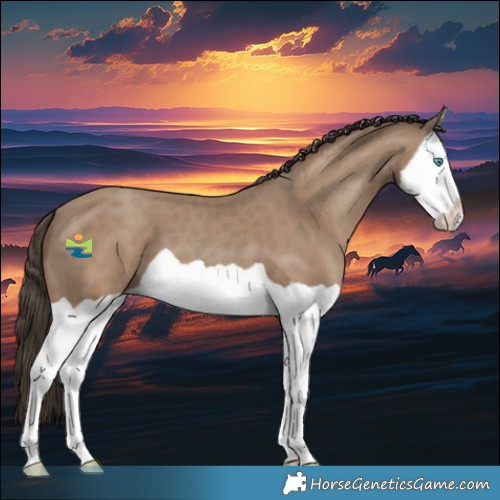 Horse Color:Classic Champagne Splash 