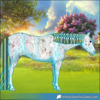 Horse Color:Painted Thunderstruck Brown Ice 