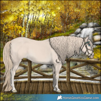 Horse Color:Smoky Creme 