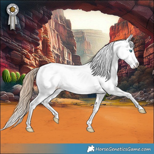Horse Color:Brown Pearl Splash 