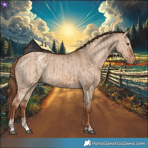 Horse Color:Red Dun Appaloosa  and Red Dun Appaloosa 