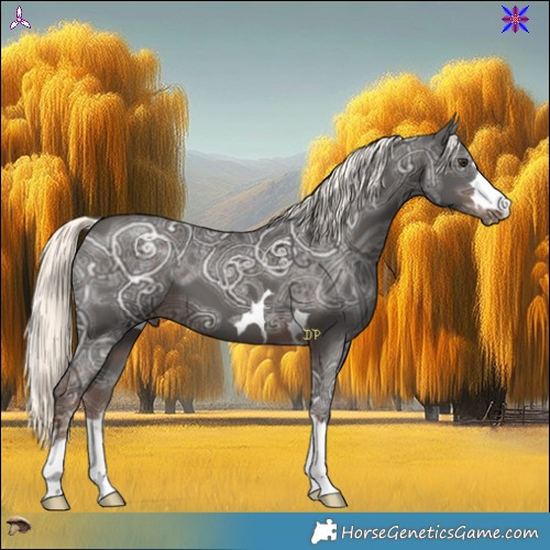 Horse Color:Liver Chestnut Ice Mushroom 