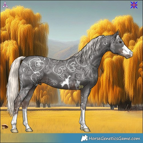 Horse Color:Liver Chestnut Ice Mushroom 