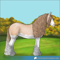 Horse Color:Bay Pearl Mushroom Splash 