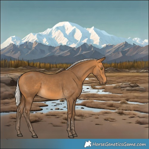 Horse Color:Silver Buckskin 
