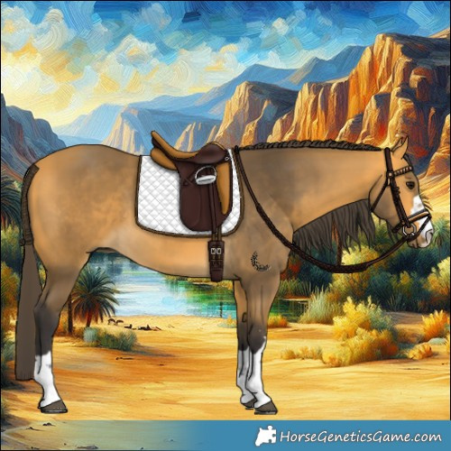 Horse Color:Buckskin