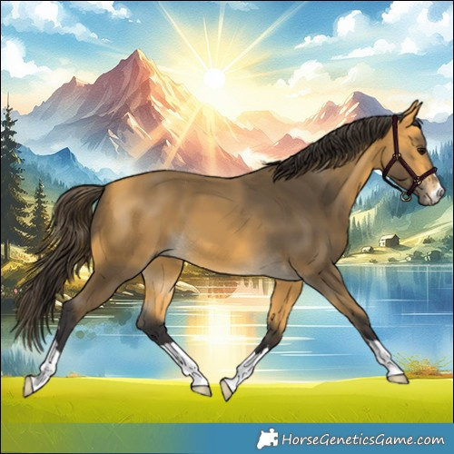Horse Color:Buckskin 