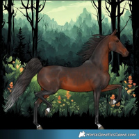 Horse Color:Brown 