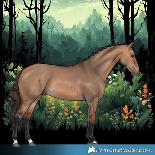 Horse Color:Bay Dun 