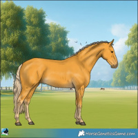 Horse Color:Palomino 