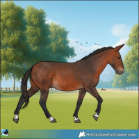 Horse Color:Bay 