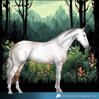 Horse Color:Gray Red Dun Tobiano 