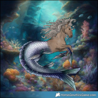 Horse Color:Silver Grullo 