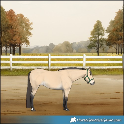 Horse Color:Buckskin 