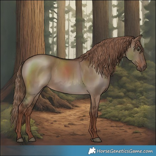 Horse Color:Liver Red Dun