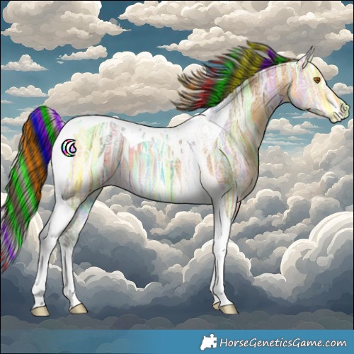 Horse Color:Painted Buckskin Ice Tobiano 