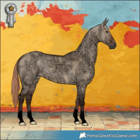Horse Color:Liver Red Dun Ice 