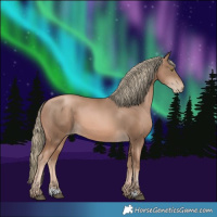 Horse Color:Liver Chestnut Pearl Mushroom 