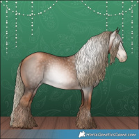 Horse Color:Gray White Spotted Liver Chestnut Pearl Mushroom
