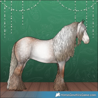 Horse Color:Gray White Spotted Liver Chestnut Pearl Mushroom