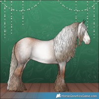Horse Color:Gray White Spotted Liver Chestnut Pearl Mushroom