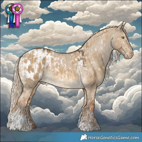 Horse Color:Chocolate Palomino Dun Tobiano Appaloosa  and Chocolate Palomino Dun Tobiano Appaloosa 