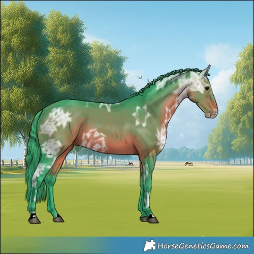 Horse Color:Watercolor Brown Ice 