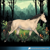 Horse Color:Buckskin 