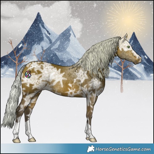Horse Color:Silver Bay Ice 